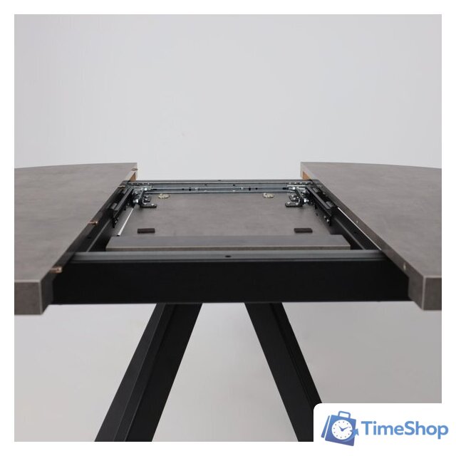 Кухонный стол Мамадома Rondo M-100 раздвижной 100-135 (дымчатая керамика/черный) - Изображение №21 — Интернет-магазин Time-Shop