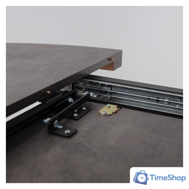 Кухонный стол Мамадома Rondo M-100 раздвижной 100-135 (дымчатая керамика/черный) - Изображение №22 — Интернет-магазин Time-Shop