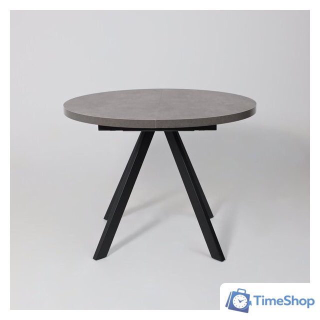 Кухонный стол Мамадома Rondo M-100 раздвижной 100-135 (дымчатая керамика/черный) - Изображение №24 — Интернет-магазин Time-Shop