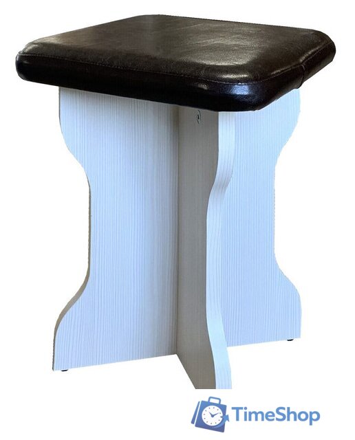 Обеденная группа Анмикс ЛДСП с кухонным уголком (бодега/кожзам коричневый) - Изображение №6 — Интернет-магазин Time-Shop