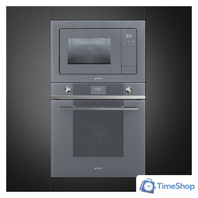Микроволновая печь Smeg FMI120S1 - Изображение №2 — Интернет-магазин Time-Shop