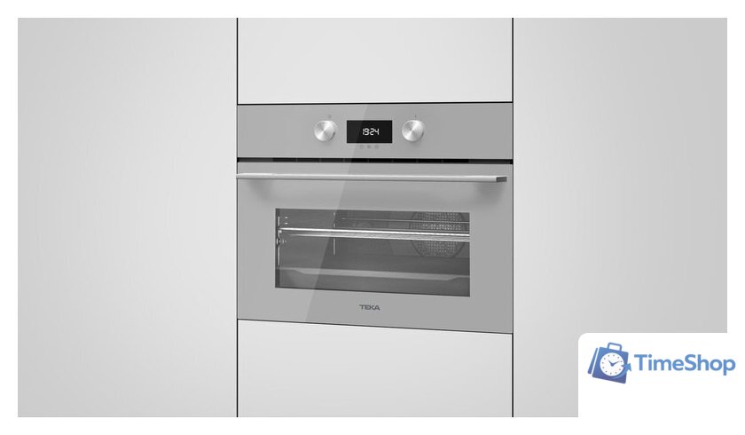 Электрический духовой шкаф TEKA HLC 8400 (светло-серый) - Изображение №7 — Интернет-магазин Time-Shop