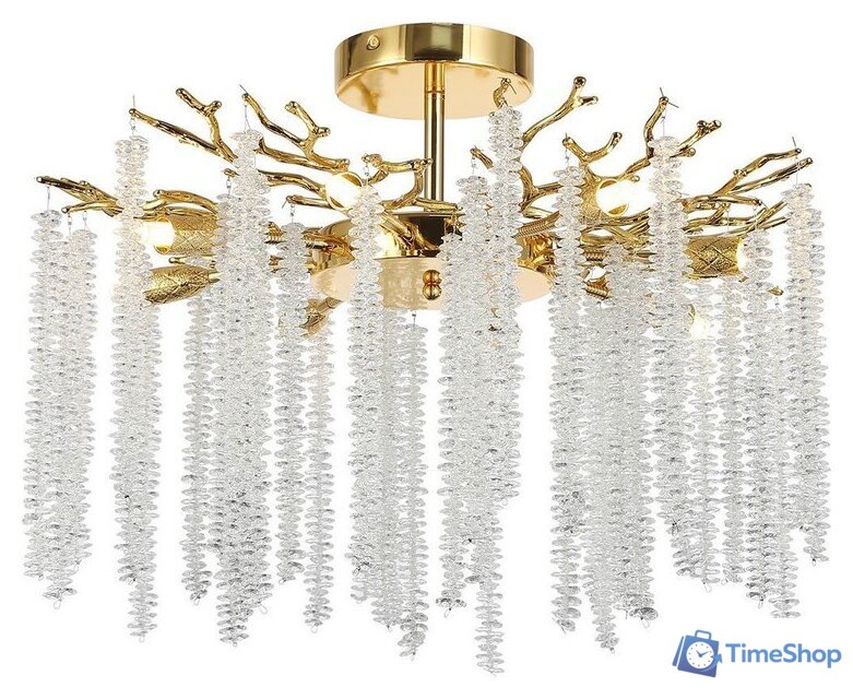 Подвесная люстра Kinklight Шанти 07871-60PD.33 (золото) - Изображение №1 — Интернет-магазин Time-Shop