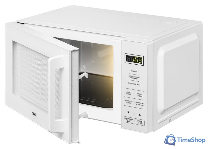 Микроволновая печь BBK 20MWS-751S/W - Изображение №8 — Интернет-магазин Time-Shop