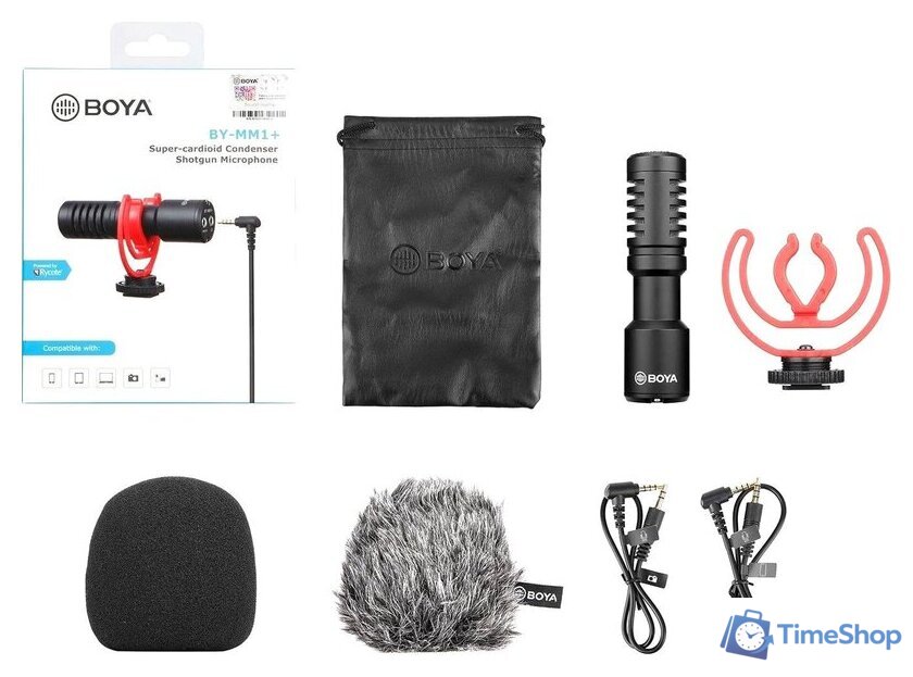 Проводной микрофон BOYA BY-MM1+ - Изображение №5 — Интернет-магазин Time-Shop