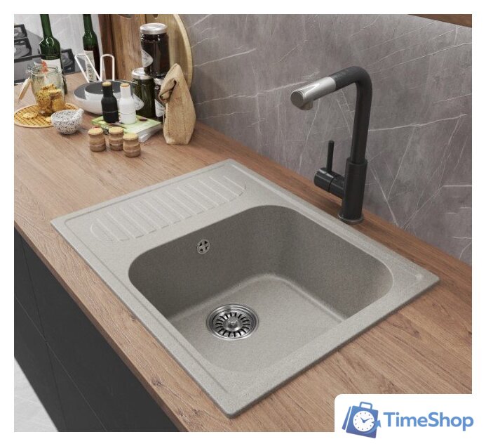 Кухонная мойка Mixline ML-GM18 551972 (серый) - Изображение №4 — Интернет-магазин Time-Shop