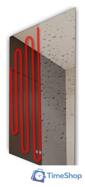 Зеркало с подсветкой  EMZE Rectangle 50х70 LED.50.70.AF.4K (с подсветкой и антизапотеванием) - Изображение №10 — Интернет-магазин Time-Shop