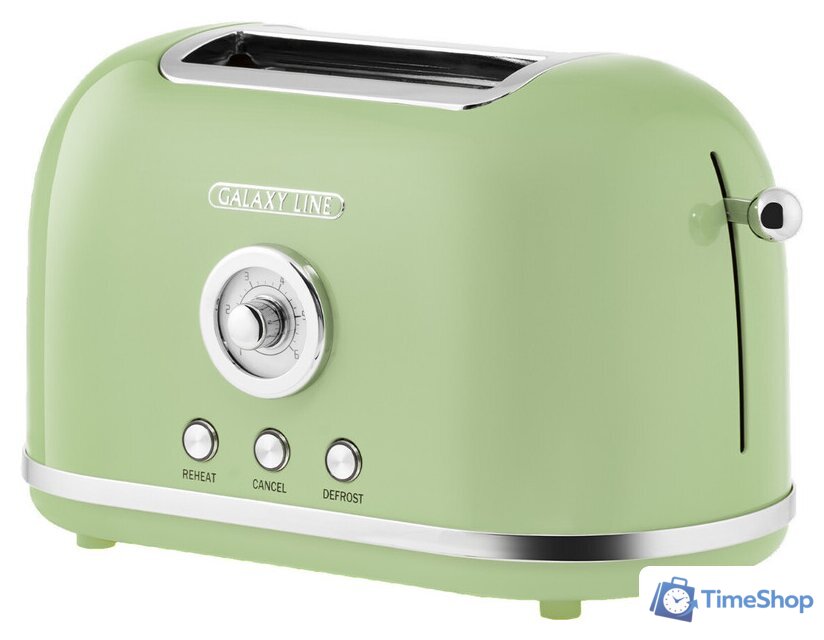 Тостер Galaxy Line GL2911 (райская олива) - Изображение №1 — Интернет-магазин Time-Shop