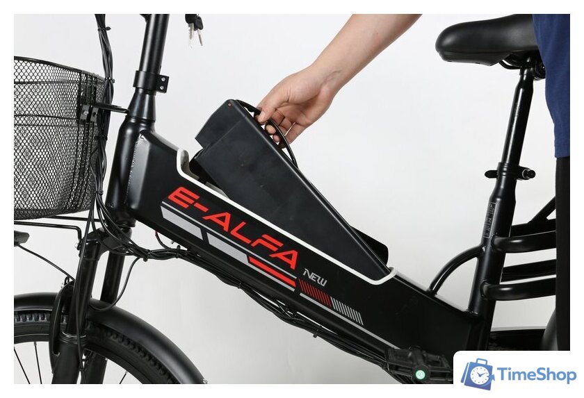 Электровелосипед SameBike Е-Alfa New SB-E-ALFA500-48/13 (черный) - Изображение №19 — Интернет-магазин Time-Shop