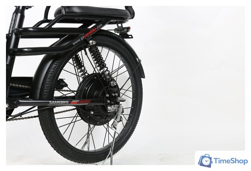 Электровелосипед SameBike Е-Alfa New SB-E-ALFA500-48/13 (черный) - Изображение №8 — Интернет-магазин Time-Shop