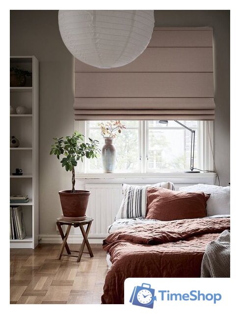 Римская штора Эскар Blackout 140x175 660632140175 (бежевый) - Изображение №3 — Интернет-магазин Time-Shop