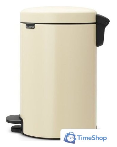Мусорное ведро Brabantia Pedal Bin NewIcon 12 л (миндальный) - Изображение №2 — Интернет-магазин Time-Shop