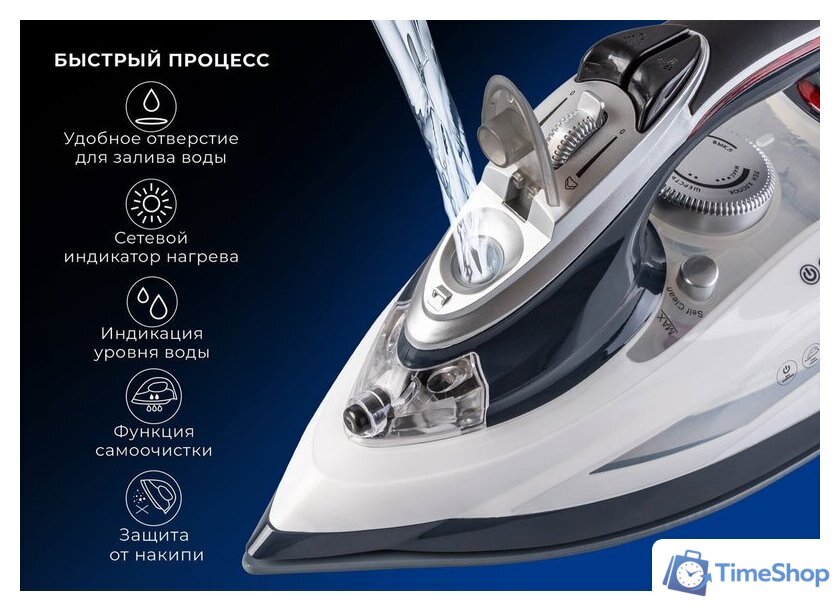 Утюг Endever Delta-228 - Изображение №12 — Интернет-магазин Time-Shop