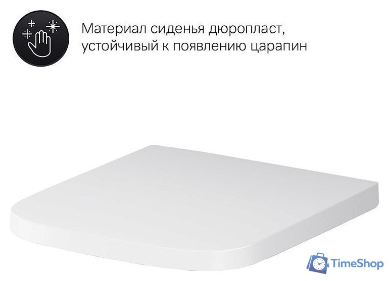 Унитаз подвесной AM.PM FlashClean Gem C901701SC - Изображение №9 — Интернет-магазин Time-Shop