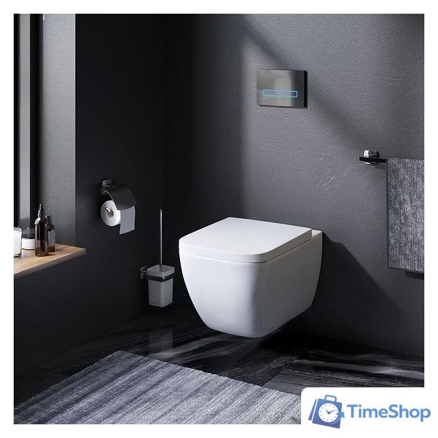 Унитаз подвесной AM.PM FlashClean Gem C901701SC - Изображение №6 — Интернет-магазин Time-Shop
