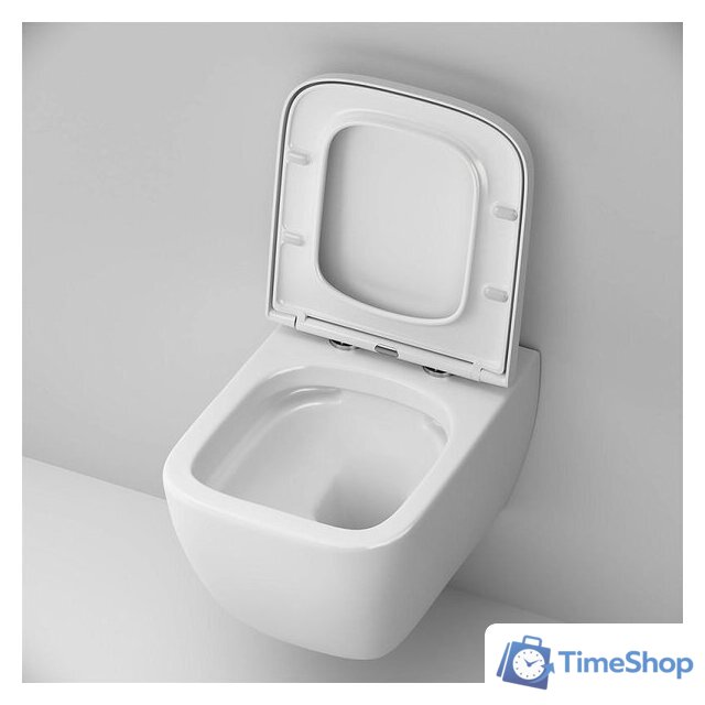 Унитаз подвесной AM.PM FlashClean Gem C901701SC - Изображение №5 — Интернет-магазин Time-Shop