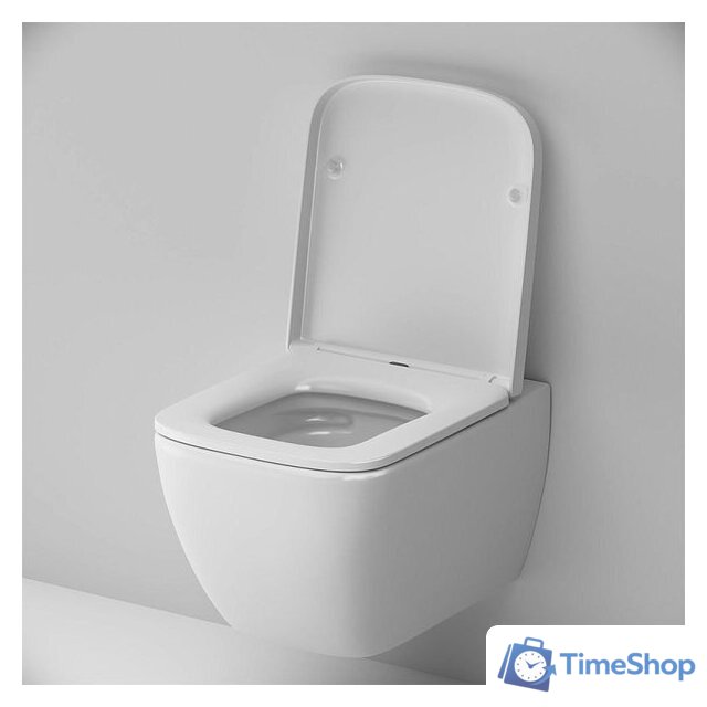 Унитаз подвесной AM.PM FlashClean Gem C901701SC - Изображение №4 — Интернет-магазин Time-Shop