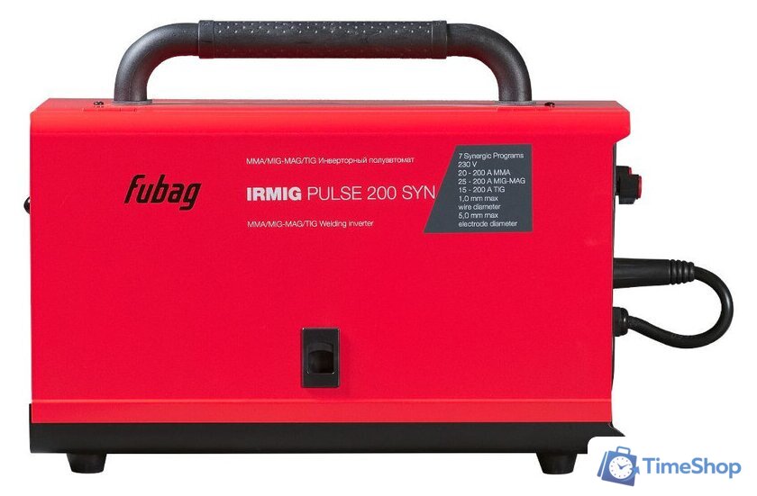 Сварочный инвертор Fubag Irmig Pulse 200 SYN 41385 - Изображение №5 — Интернет-магазин Time-Shop