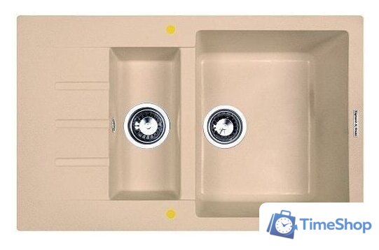 Кухонная мойка Zigmund & Shtain Rechteck 775.2 (топленое молоко) - Изображение №1 — Интернет-магазин Time-Shop