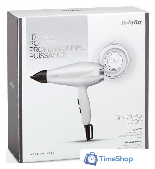 Фен BaByliss 6704WE - Изображение №3 — Интернет-магазин Time-Shop
