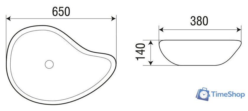Умывальник WeltWasser Elbach 1090 - Изображение №4 — Интернет-магазин Time-Shop