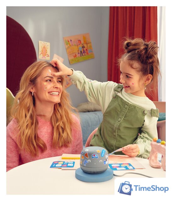 Умная колонка VK Капсула Нео (синий) - Изображение №6 — Интернет-магазин Time-Shop