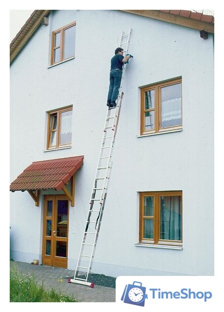 Лестница-трансформер Krause Трехсекционная универсальная лестница CARDA 3х14 - Изображение №5 — Интернет-магазин Time-Shop