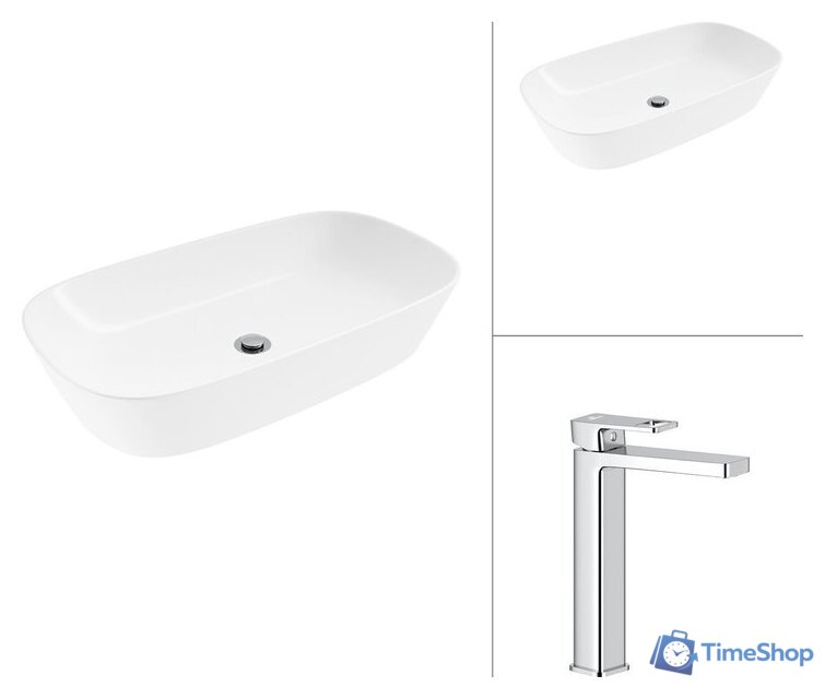 Умывальник Lauter 21393-70 + Cascade 21СК0655C - Изображение №1 — Интернет-магазин Time-Shop