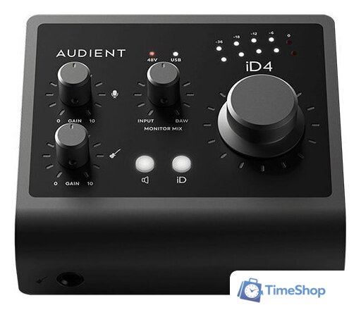 Аудиоинтерфейс Audient iD4 MKII - Изображение №2 — Интернет-магазин Time-Shop