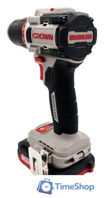 Дрель-шуруповерт Crown CT21128HMX-2 BMC (с 2-мя АКБ, кейс) - Изображение №5 — Интернет-магазин Time-Shop