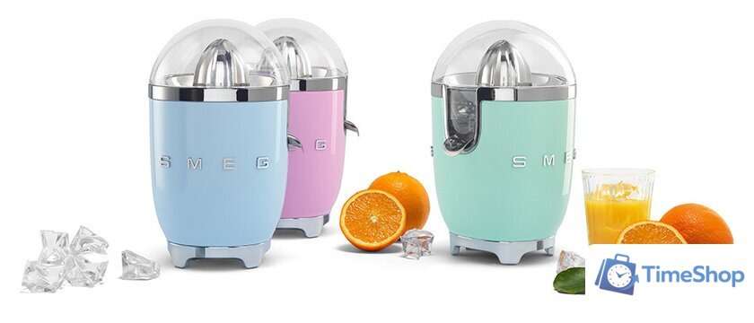 Соковыжималка Smeg CJF01PGEU - Изображение №3 — Интернет-магазин Time-Shop