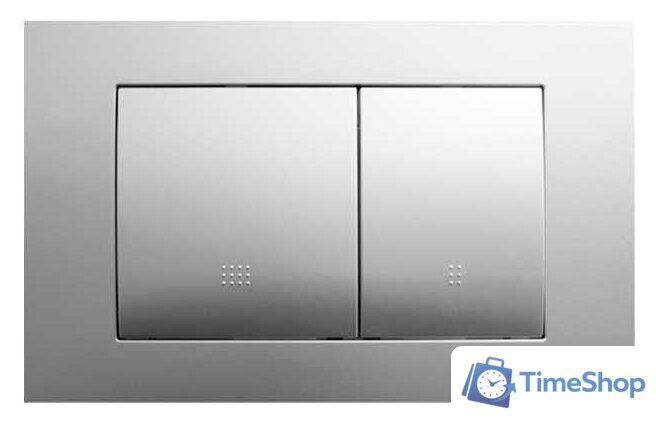 Панель смыва Керамин ИнВолл Kей Комфорт K5236-К-EEA4 (серебристо-серая) - Изображение №1 — Интернет-магазин Time-Shop