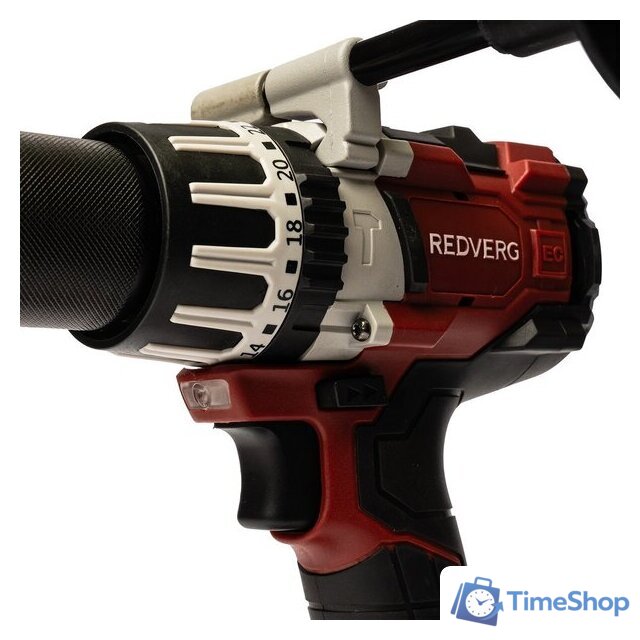 Ударная дрель-шуруповерт RedVerg RD-IS18BLM/U (с 1-им АКБ, кейс) - Изображение №11 — Интернет-магазин Time-Shop