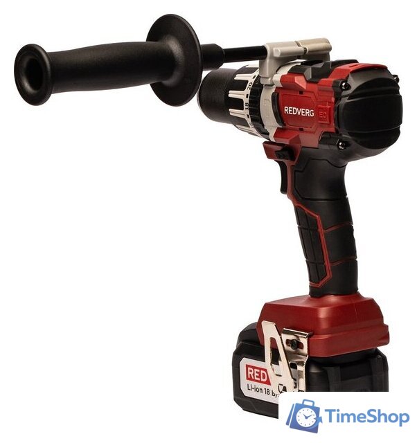 Ударная дрель-шуруповерт RedVerg RD-IS18BLM/U (с 1-им АКБ, кейс) - Изображение №3 — Интернет-магазин Time-Shop