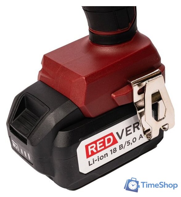 Ударная дрель-шуруповерт RedVerg RD-IS18BLM/U (с 1-им АКБ, кейс) - Изображение №10 — Интернет-магазин Time-Shop