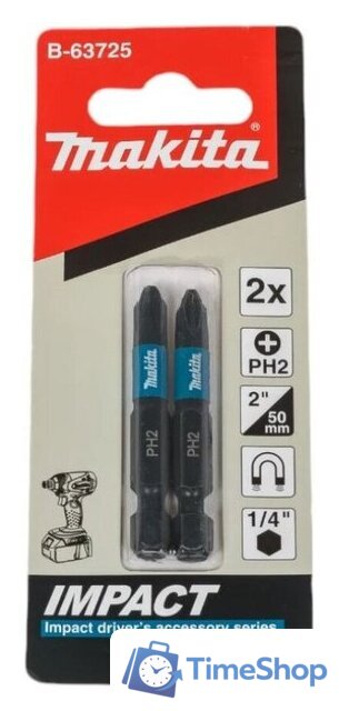 Набор бит Makita B-63725 - Изображение №1 — Интернет-магазин Time-Shop