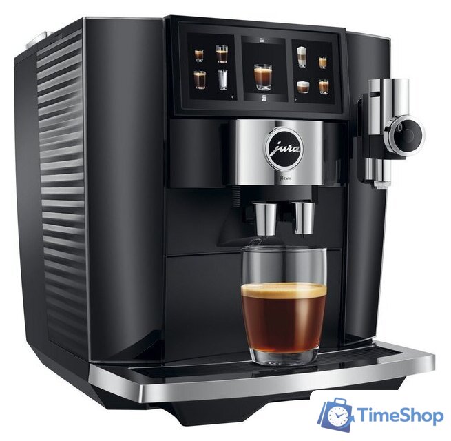 Кофемашина JURA J8 Twin Diamond Black EA 15561 - Изображение №3 — Интернет-магазин Time-Shop