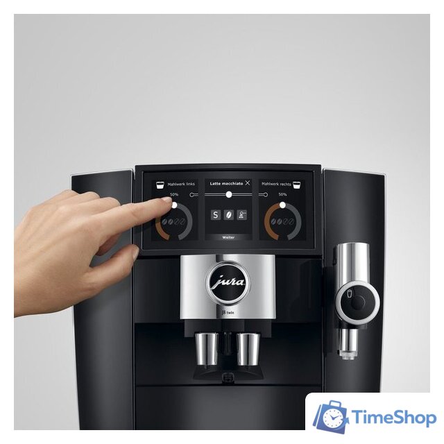 Кофемашина JURA J8 Twin Diamond Black EA 15561 - Изображение №12 — Интернет-магазин Time-Shop