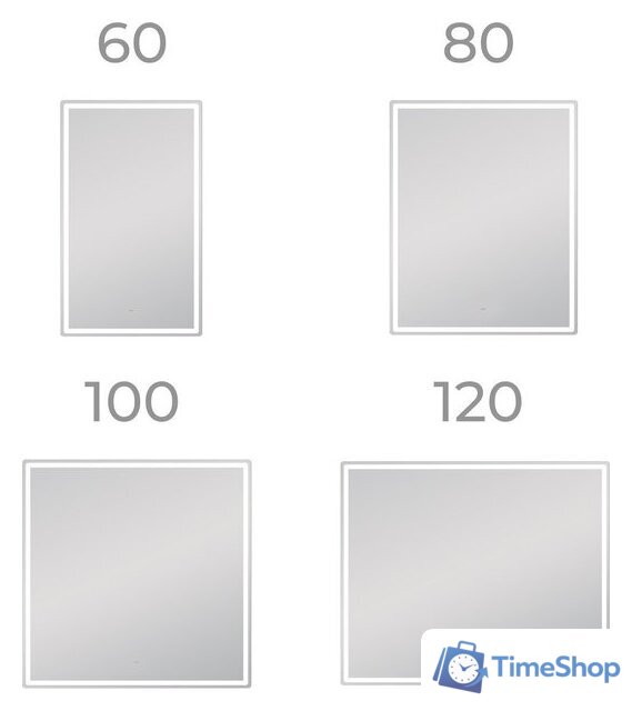  Vigo Зеркало Roberta Comfort 600 - Изображение №9 — Интернет-магазин Time-Shop