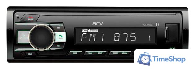 USB-магнитола ACV AVS-918BW - Изображение №1 — Интернет-магазин Time-Shop