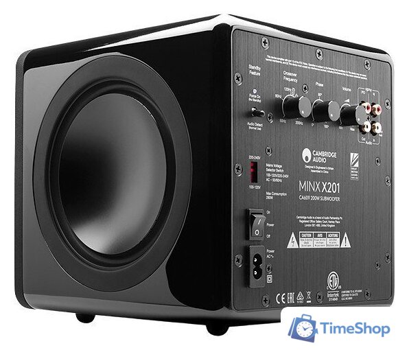 Проводной сабвуфер Cambridge Audio Minx X201 (черный) - Изображение №1 — Интернет-магазин Time-Shop