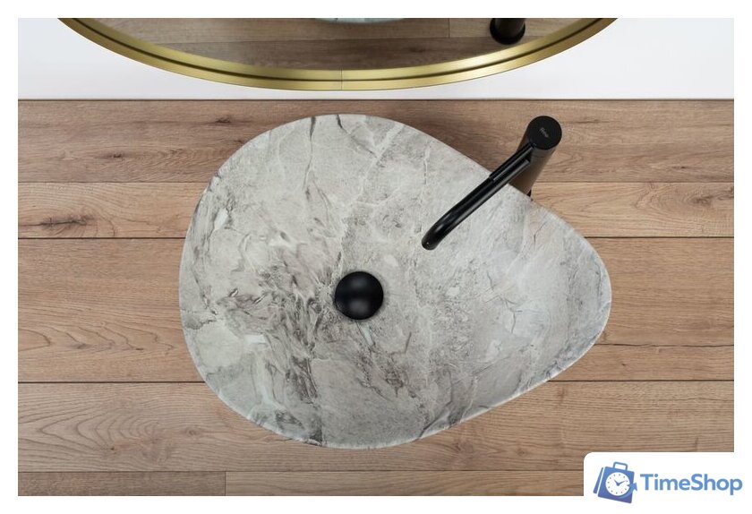 Умывальник Rea Dora Stone REA-U5066 - Изображение №5 — Интернет-магазин Time-Shop