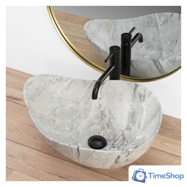 Умывальник Rea Dora Stone REA-U5066 - Изображение №4 — Интернет-магазин Time-Shop