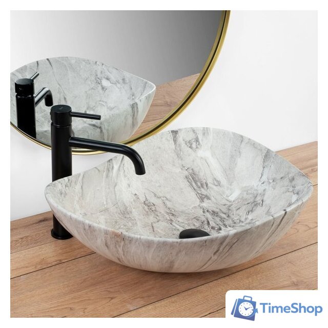 Умывальник Rea Dora Stone REA-U5066 - Изображение №2 — Интернет-магазин Time-Shop