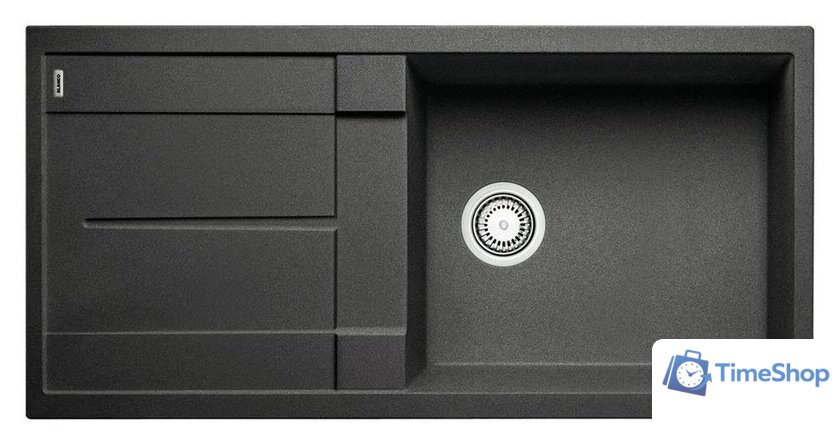 Кухонная мойка Blanco Metra XL 6 S 525930 (черный) - Изображение №1 — Интернет-магазин Time-Shop