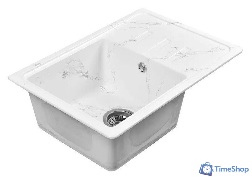 Кухонная мойка Wisent WB15-10 (с сифоном GER013) - Изображение №4 — Интернет-магазин Time-Shop