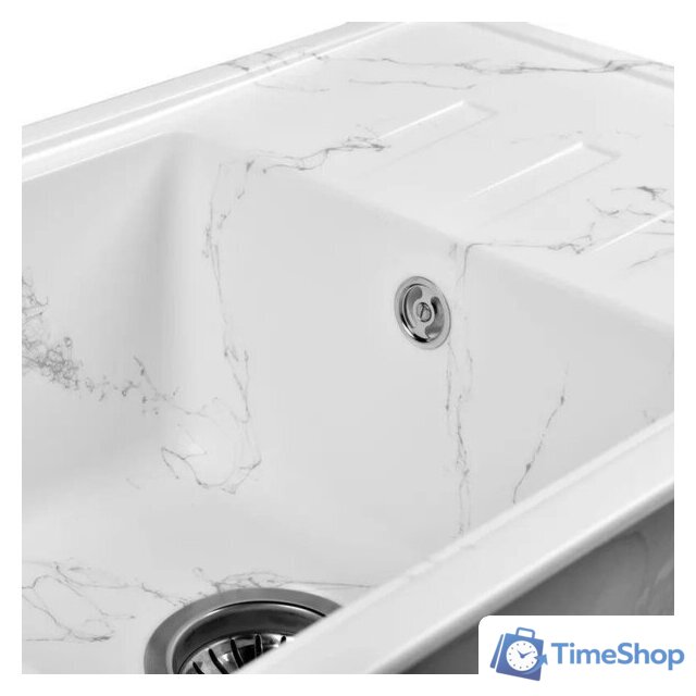 Кухонная мойка Wisent WB15-10 (с сифоном GER013) - Изображение №3 — Интернет-магазин Time-Shop