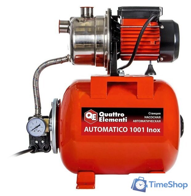 Насосная станция Quattro Elementi Automatico 1001 Inox - Изображение №2 — Интернет-магазин Time-Shop