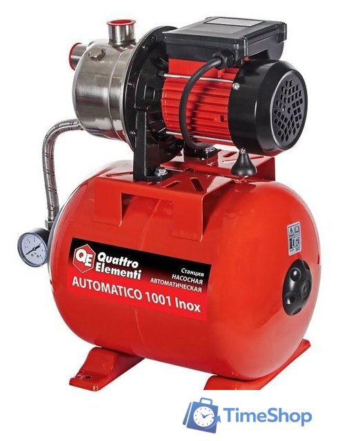 Насосная станция Quattro Elementi Automatico 1001 Inox - Изображение №3 — Интернет-магазин Time-Shop