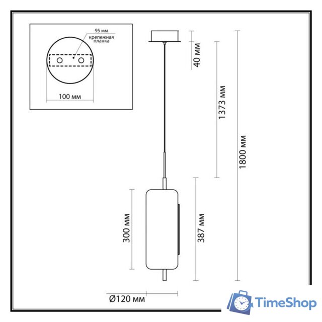 Подвесная люстра Odeon Light Kavia 5003/10L - Изображение №2 — Интернет-магазин Time-Shop